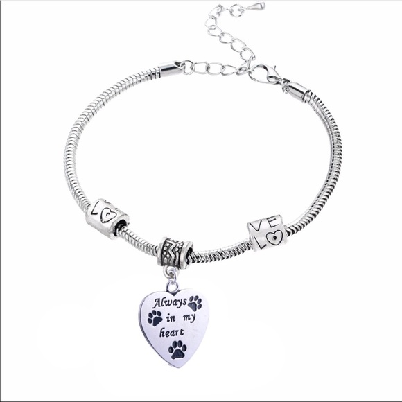 Brand New Pet Remembrance Pendant Bracelet - Picture 3 of 8